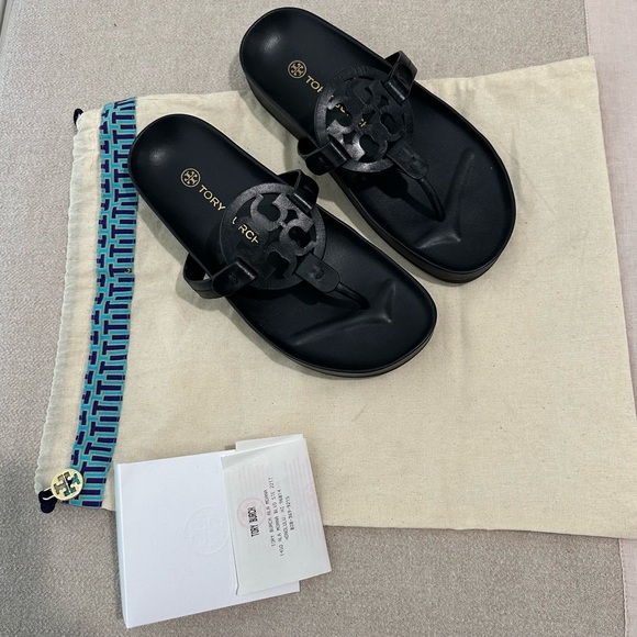 Tory Burch Black Sandals - Picture 3 of 7
